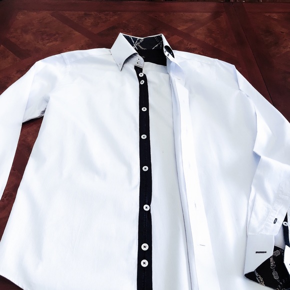 Zara Other - NWOT Zara Men’s Light Blue ZARA Slim Fit Shirt.